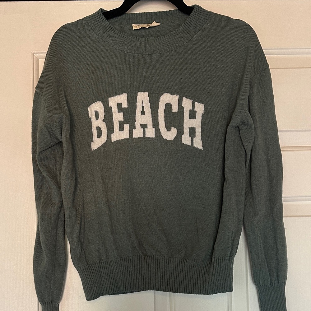 Beach sweater